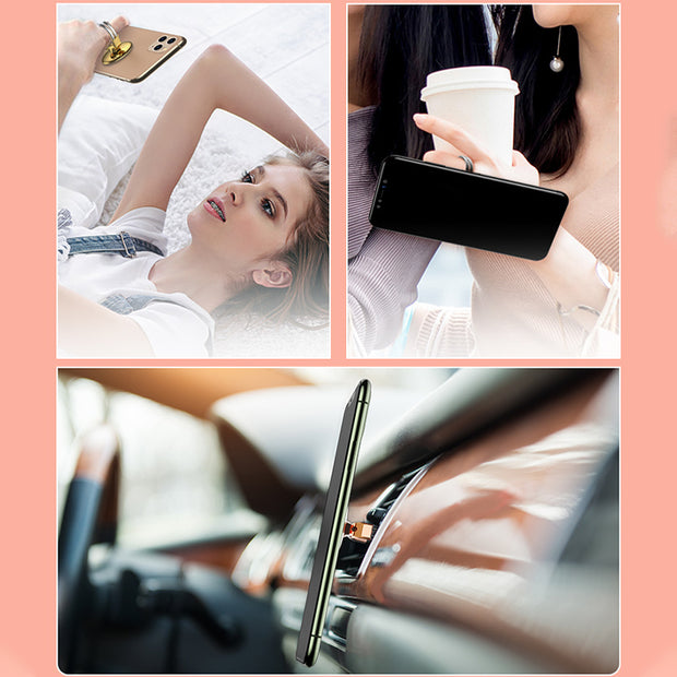 Phone Ring Holder Snaps - Silver