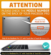 MacBook Pro 15 inch (2016) Halo Case-Frost/Clear